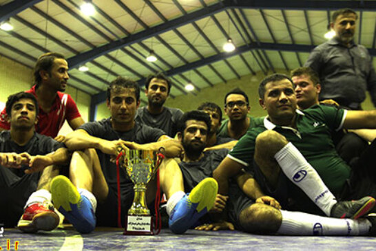 روستای سربست قهرمان فوتسال روستایی عشایری