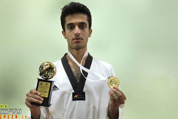 مدال طلای خضرپور در تکواندو دانشجویان کشور