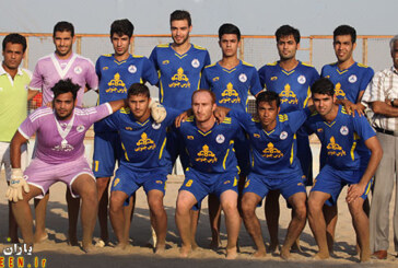 اقتدار دریانوردان پارس جنوبی در فوتبال ساحلی+تصویر