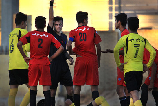 حضور داوران جوان استان در مسابقات لیگ برتر نوجوانان کشور