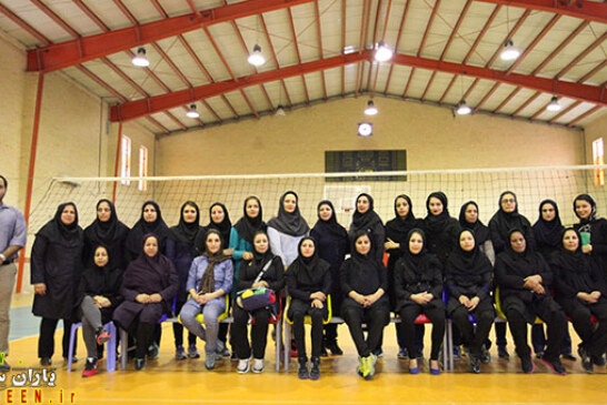 کلاس مربیگری درجه دو و سه والیبال بانوان در گناوه