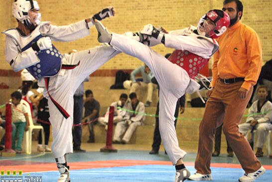 نادری قهرمان تکواندو نونهالان استان شد+ تصویر