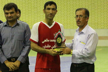 فوتسال محلات روستای محمدصالحی و استقبال گرم روستاییان