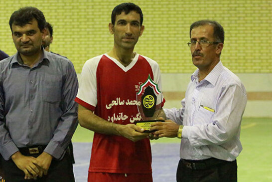 فوتسال محلات روستای محمدصالحی و استقبال گرم روستاییان