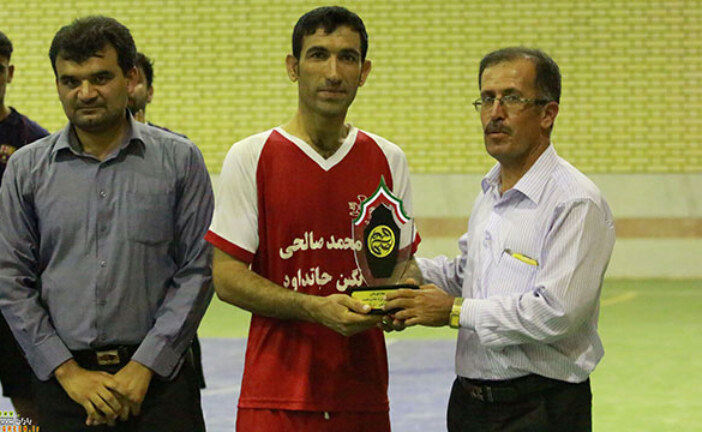 فوتسال محلات روستای محمدصالحی و استقبال گرم روستاییان