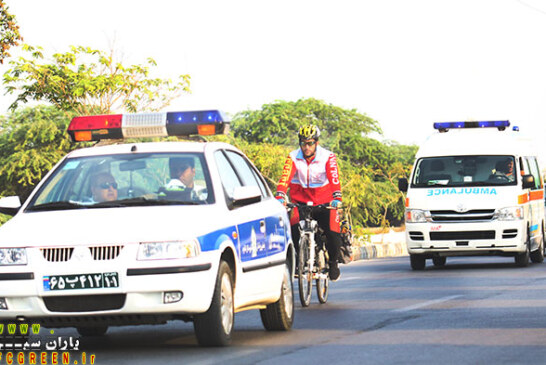 رکابزن گناوه‌ای و پیام صلح و دوستی