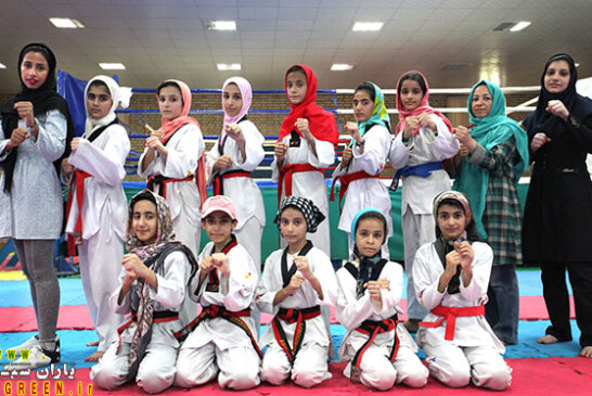 تکواندو دختران خردسال و تمرینات آمادگی جهت مسابقات کشوری