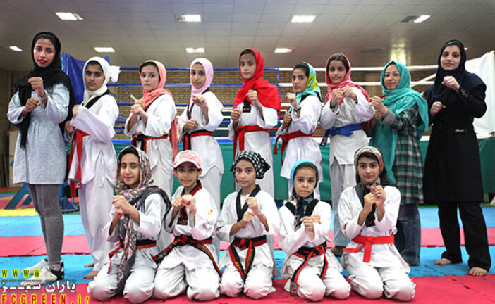 تکواندو دختران خردسال و تمرینات آمادگی جهت مسابقات کشوری