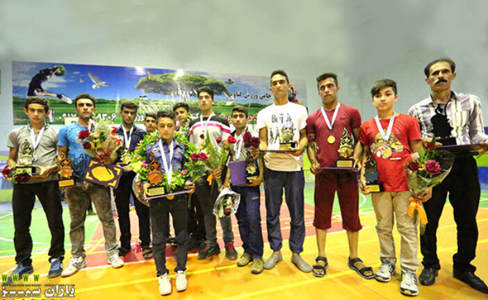 دست پر ووشو گناوه در تالو و طلای مختاری در سن‌دا