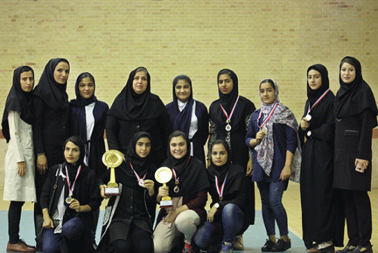 در والیبال بانوان گناوه نوجوانان شگفتی ساخت، حوادث قهرمان شد