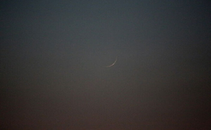 ماه در بندر گناوه دیده شد