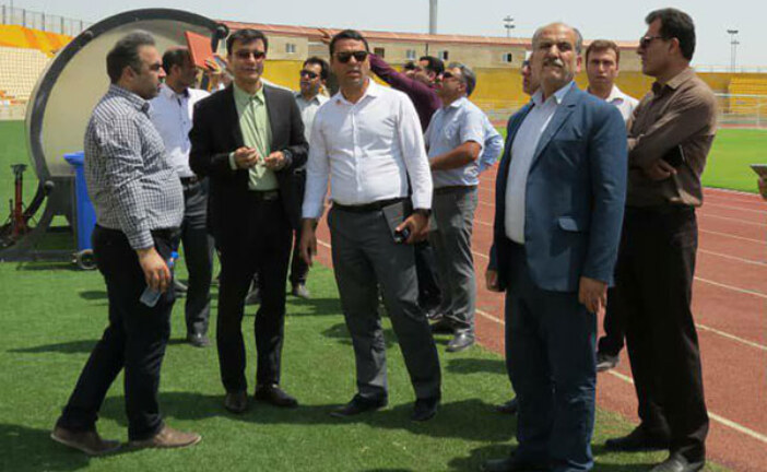فتاحی از ورزشگاه شهید مهدوی بازدید کرد