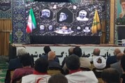 فیلم | مراسم بزرگداشت سیدالشهدای محور مقاومت در مصلای بوشهر
