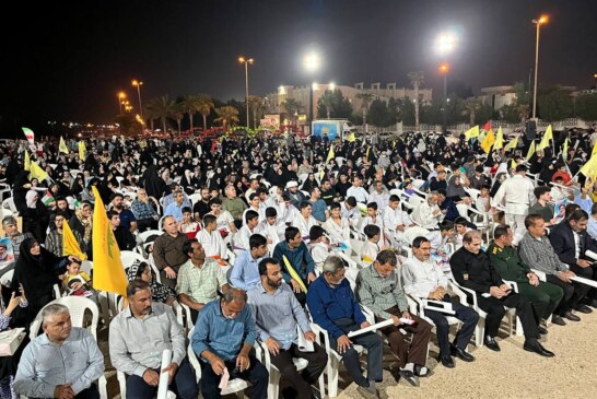 فیلم| بوشهری ها یاد شهید سید حسن نصرالله را گرامی داشتند