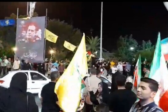 فیلم/ جشن و پایکوبی‌ بوشهری‌ها در پی عملیات وعده صادق ۲