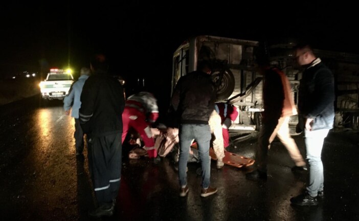 تعداد فوتی‌های تصادف زنجیره ای جم -سیراف به چهار نفر افزایش یافت