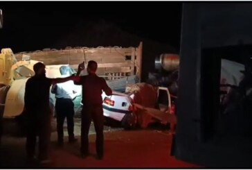 فیلم /آغاز عملیات بازگشایی مسیر جم – سیراف پس از تصادف زنجیره‌ای