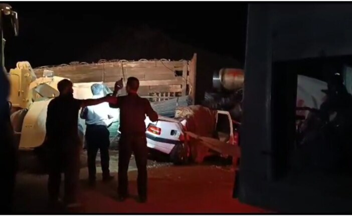 فیلم /آغاز عملیات بازگشایی مسیر جم – سیراف پس از تصادف زنجیره‌ای