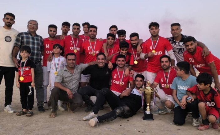 امید قهرمان فوتبال محلات گناوه