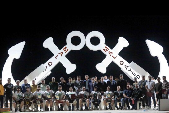 قوی‌ترین مردان گناوه – در ساحل مال‌قائد قوی‌ترین مرد شناخته شد