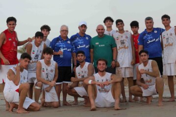 اردوی تیم ملی نوجوانان هندبال ساحلی در گناوه